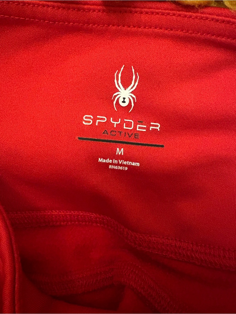 Spyder Red Active Performance Top - Picture 2 of 4